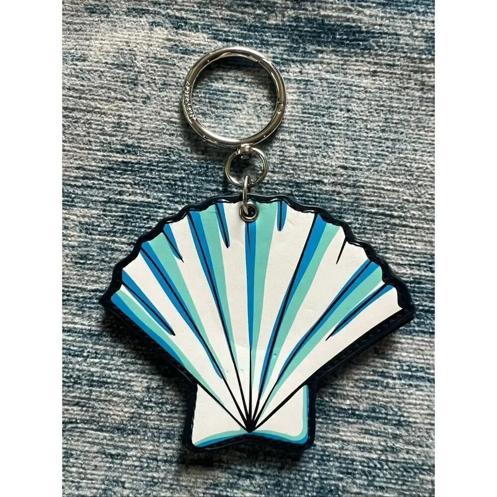 Vera Bradley Seashell Bag Charm / Large Keychain